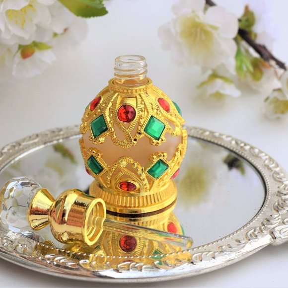 Decorative Gem Perfume/Essential Oil Bottle, Empty, New - Picture 5 of 10